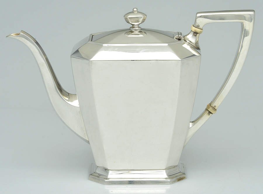 Fairfax (Sterling, Hollowware) Coffee Pot by Gorham Silver-1