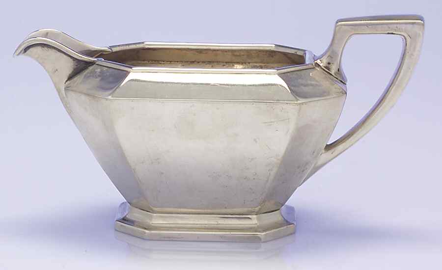 Fairfax (Sterling, Hollowware) Creamer by Gorham Silver-1