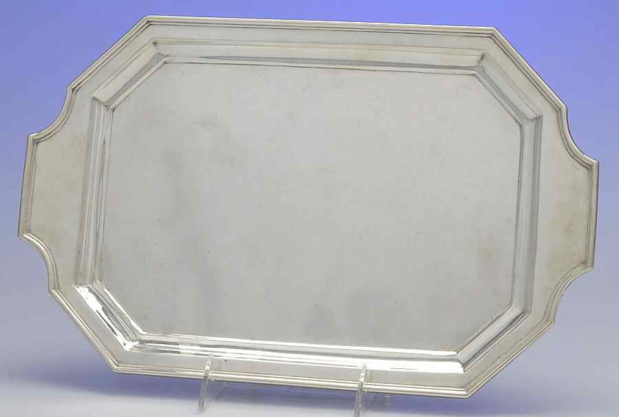 Fairfax (Sterling, Hollowware) 13" Demitasse Tray by Gorham Silver-1