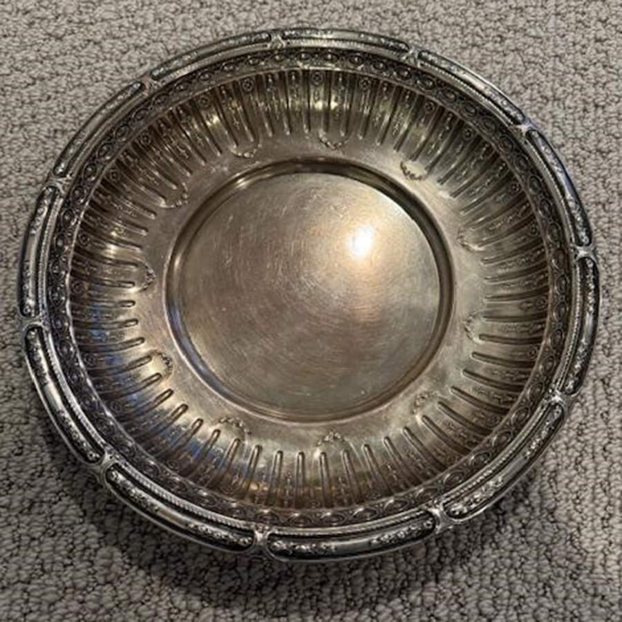 Marie Antoinette (Sterling, Hollowware) 10" Round Vegetable Bowl by Gorham Silver-1