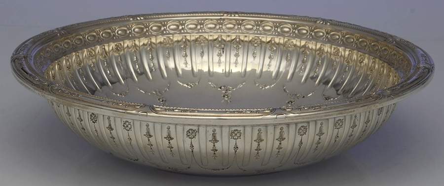 Marie Antoinette (Sterling, Hollowware) 10" Round Vegetable Bowl by Gorham Silver-1