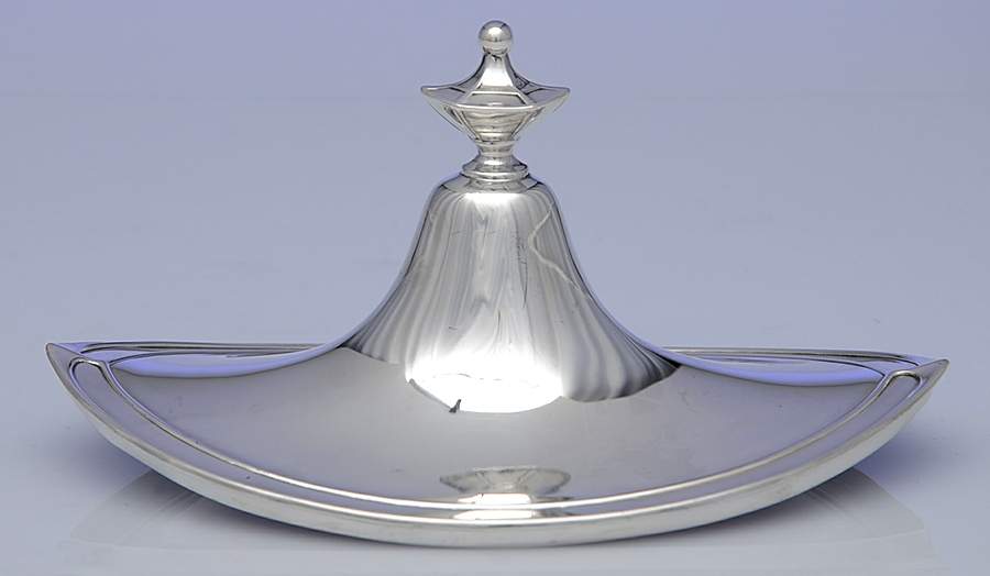 Portsmouth (Sterling, Hollowware) Lid for Sugar Bowl by Gorham Silver-1