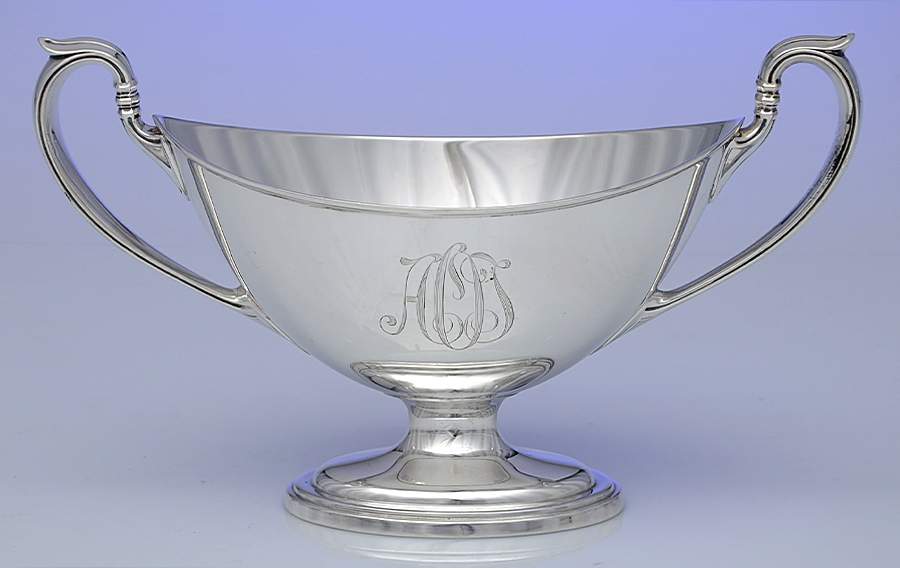 Portsmouth (Sterling, Hollowware) Sugar Bowl No Lid by Gorham Silver-1