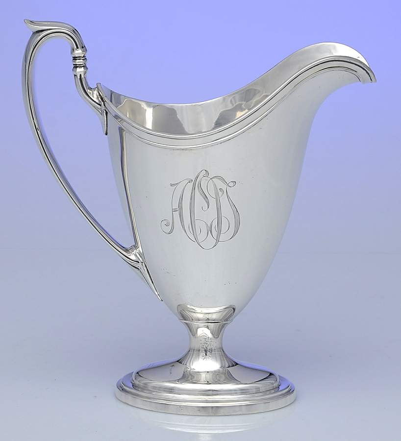 Portsmouth (Sterling, Hollowware) Creamer by Gorham Silver-1