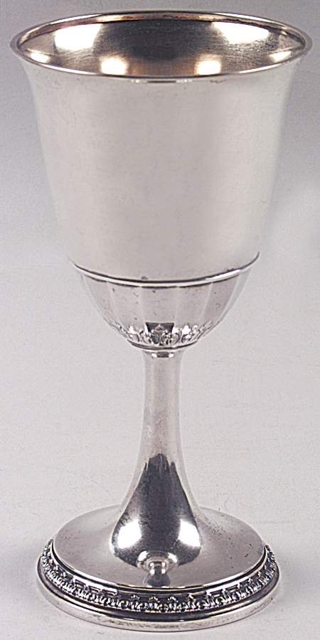 Princess Patricia (Sterling, Hollowware) Water Goblet by Gorham Silver-1