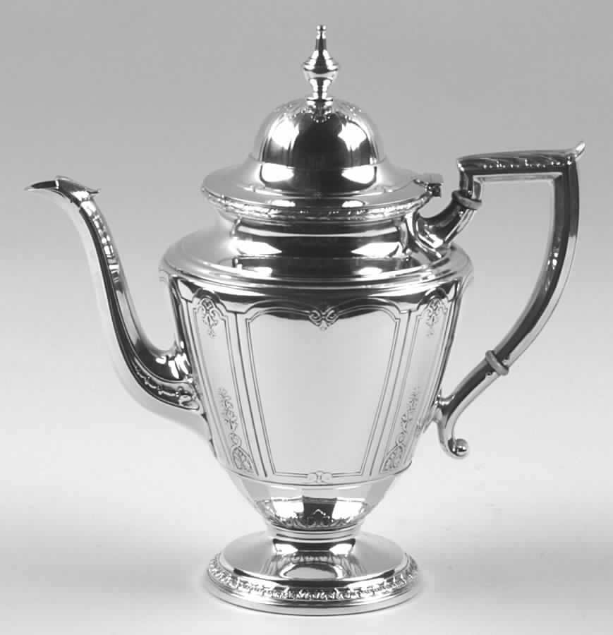 Princess Patricia (Sterling, Hollowware) Teapot by Gorham Silver-1