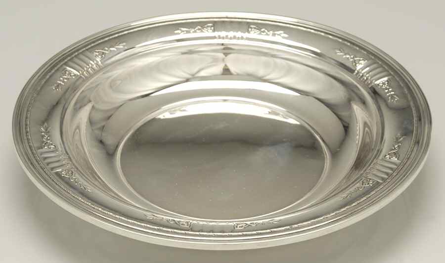 Princess Patricia (Sterling, Hollowware) 11" Round Vegetable by Gorham Silver-1
