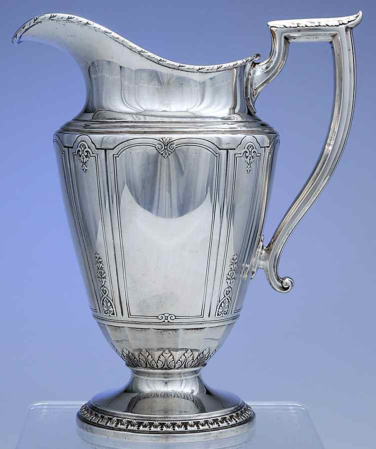 Princess Patricia (Sterling, Hollowware) Sterling Water Pitcher by Gorham Silver-1