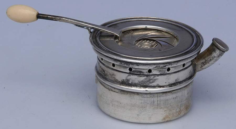 Puritan (Sterling, Hollowware) Sterling Burner For Kettle by Gorham Silver-1