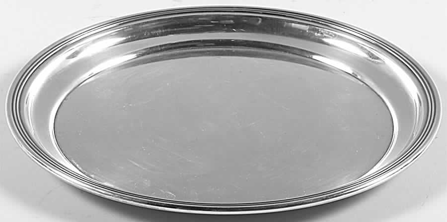 Puritan (Sterling, Hollowware) 10" Round Tray by Gorham Silver-1