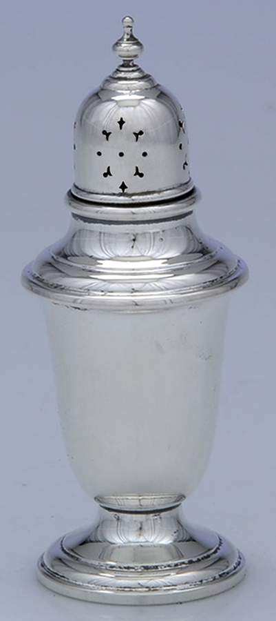 Puritan (Sterling, Hollowware) Salt Shaker by Gorham Silver-1