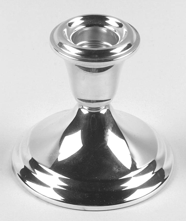 Puritan (Sterling, Hollowware) Weighted Candleholder by Gorham Silver-1