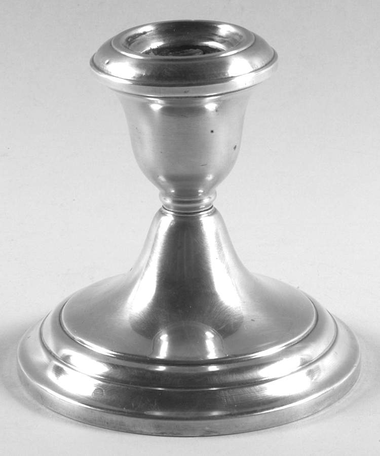 Puritan (Sterling, Hollowware) Weighted Candleholder by Gorham Silver-1