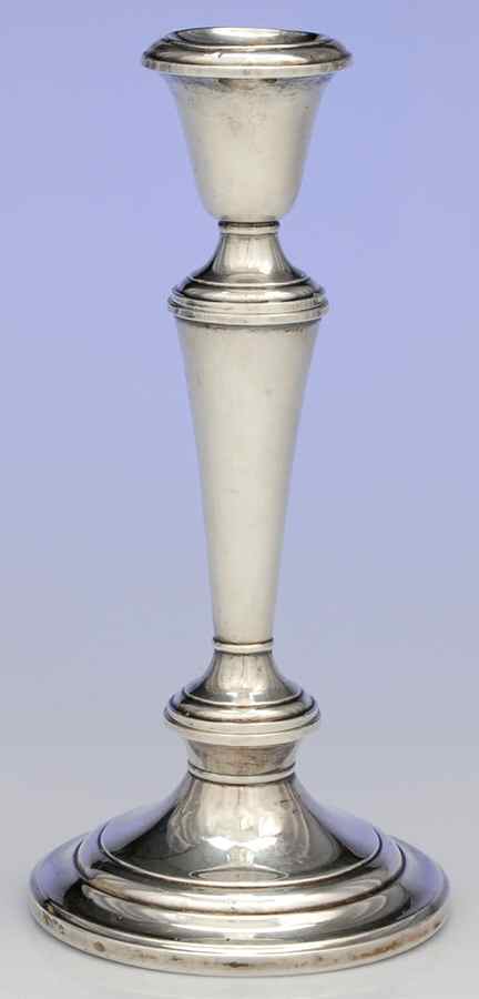 Puritan (Sterling, Hollowware) Weighted Candlestick by Gorham Silver-1