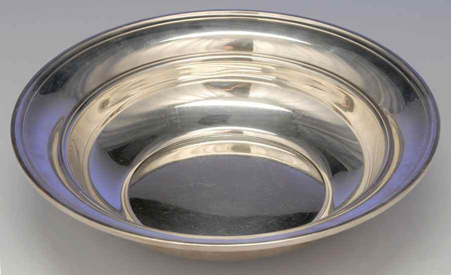 Puritan (Sterling, Hollowware) 9" Round Vegetable Bowl by Gorham Silver-1