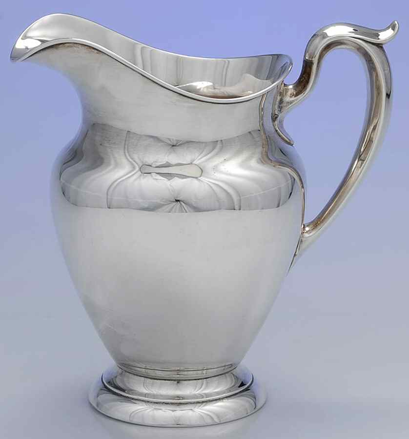Puritan (Sterling, Hollowware) 68 Oz Water Pitcher by Gorham Silver-1