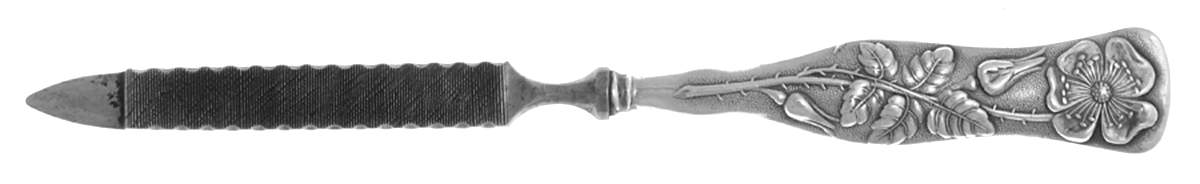 Sterling Hollowware Hollow Handle Nail File by George W Shiebler-1