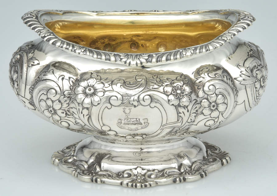 Cambridge (Sterling, 1899, Hollowware) Waste Bowl by Gorham Silver-1