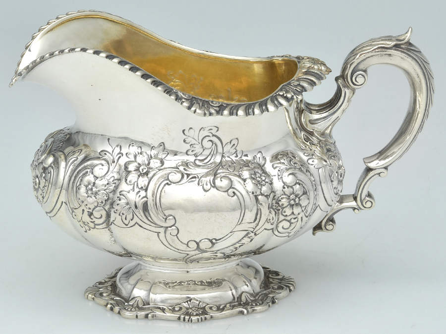 Cambridge (Sterling, 1899, Hollowware) Creamer by Gorham Silver-1