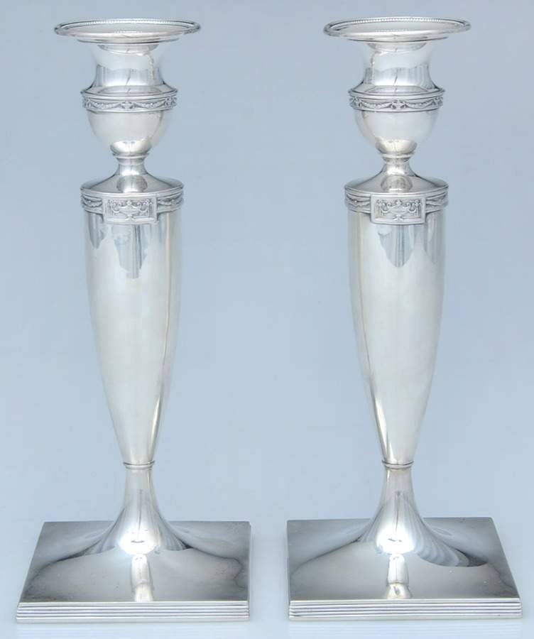 Lansdowne (Sterling, 1917, Hollowware) Weighted Candlestick by Gorham Silver-1