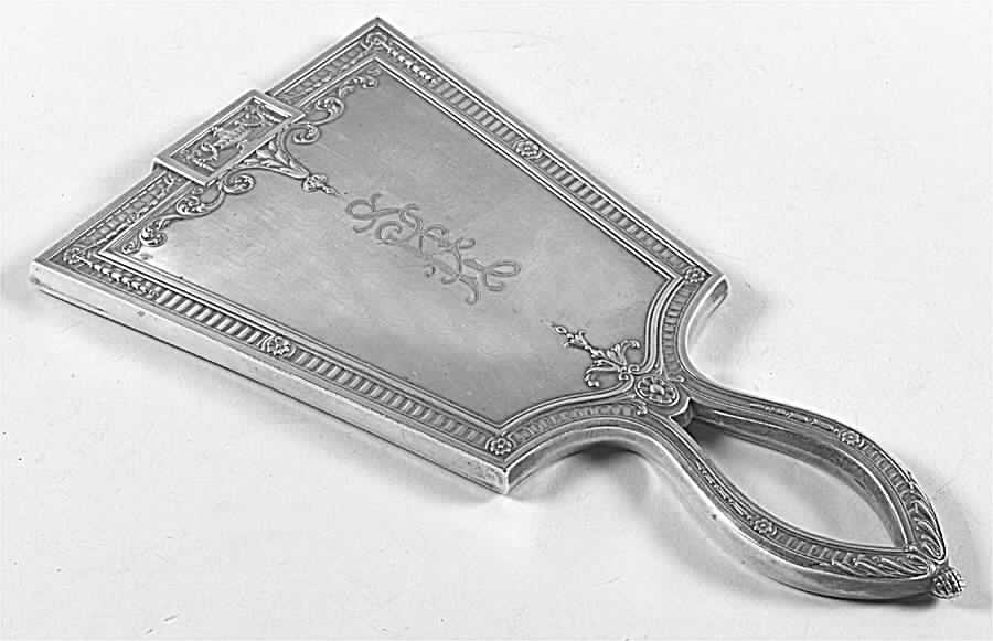 Lansdowne (Sterling, 1917, Hollowware) Mirror with Handle by Gorham Silver-1