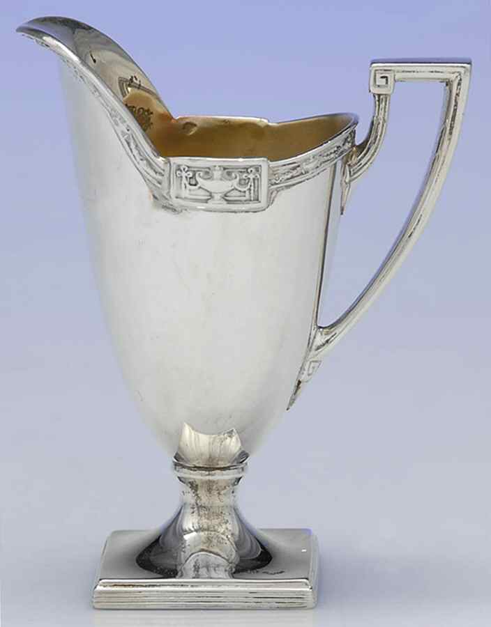 Lansdowne (Sterling, 1917, Hollowware) Mini Creamer by Gorham Silver-1