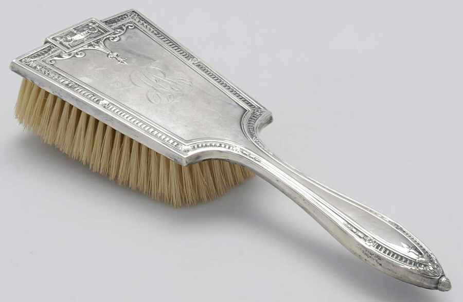 Lansdowne (Sterling, 1917, Hollowware) Hair Brush by Gorham Silver-1