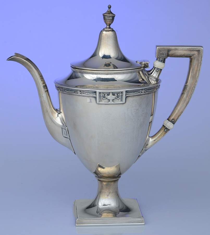 Lansdowne (Sterling, 1917, Hollowware) Coffee Pot by Gorham Silver-1
