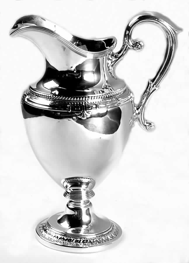 Shamrock V (Sterling, Hollowware) Creamer by Gorham Silver-1