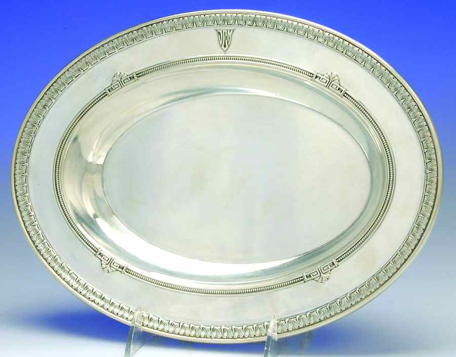 Shamrock V (Sterling, Hollowware) 11" Oval Vegetable Bowl by Gorham Silver-1