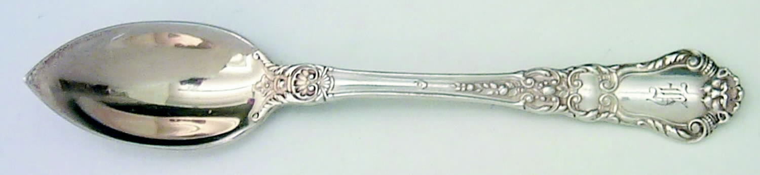 Baronial-Old (Sterling, 1898, Monograms)  Orange Spoon by Gorham Silver-1