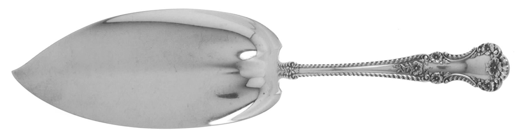 Cambridge (Sterling, 1899, Monograms) Large Solid Fish Server by Gorham Silver-1
