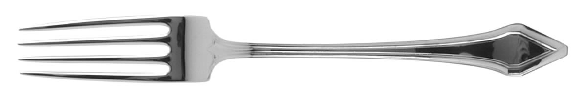 Clermont (Sterling, 1915, Monograms) Fork by Gorham Silver-1