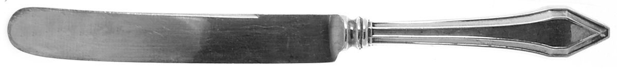 Clermont (Sterling, 1915, Monograms) Old French Hollow Knife with Bolster by Gorham Silver-1