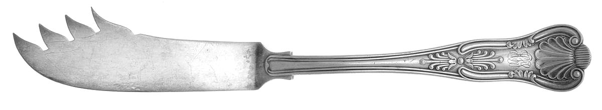 Kings (Silverplate, 1890) Solid Serving Cheese Knife by Gorham Silver-1