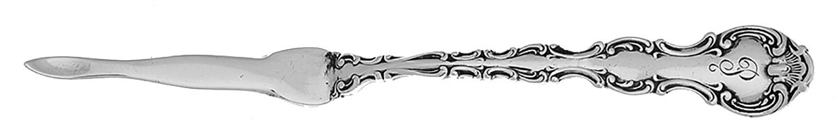 Strasbourg (Sterling, Lion-Anchor-G, 1897) Solid Nut Pick by Gorham Silver-1