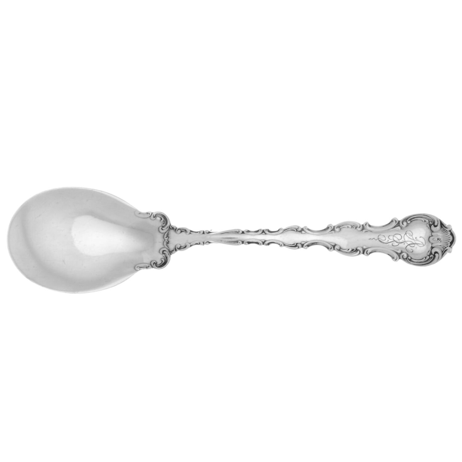 Strasbourg (Sterling, Lion-Ancr-G, 1897, Mono) Small Ice Cream Spoon by Gorham Silver-1