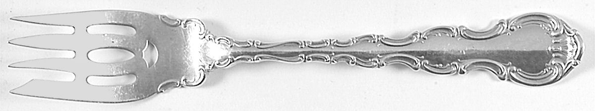 Strasbourg (Sterling, Lion-Ancr-G, 1897, Mono) Pastry Fork by Gorham Silver-1