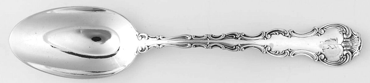 Strasbourg (Sterling, Lion-Ancr-G, 1897, Mono) Dessert/Oval Soup Spoon by Gorham Silver-1