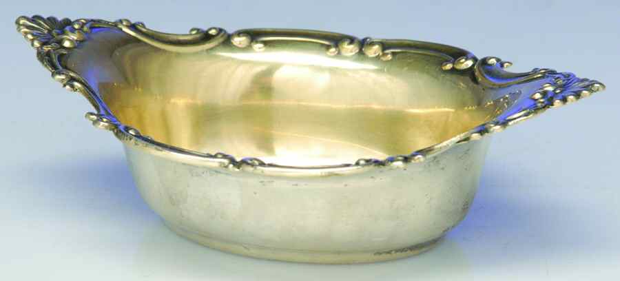 Cromwell (Sterling, 1900, Hollowware) Nut Dish by Gorham Silver-1