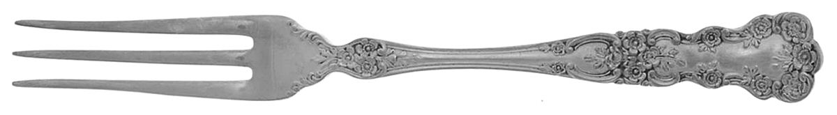 Buttercup (Sterling, Lion-Anchr-G, 1899, Mono) Strawberry Fork by Gorham Silver-1