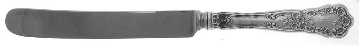 Buttercup (Sterling, Lion-Anchr-G, 1899, Mono) Old French Hollow Knife with Bolster by Gorham Silver-1