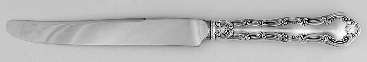 Strasbourg (Sterling, "Gorham", 1897, Monograms) New French Hollow Knife by Gorham Silver-1