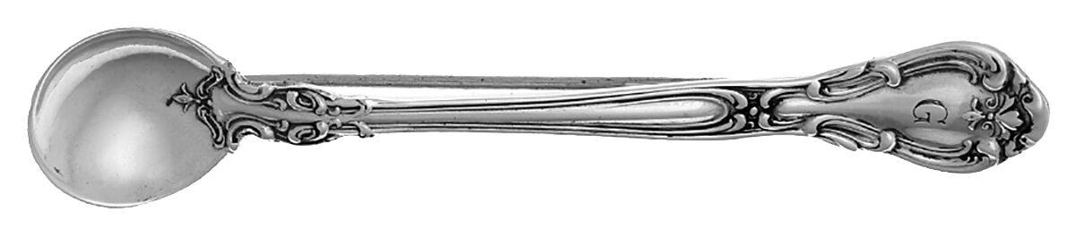 Chantilly (Sterling, 1895, Lion-Anchr-G, Monograms) Lapel Pin by Gorham Silver-1
