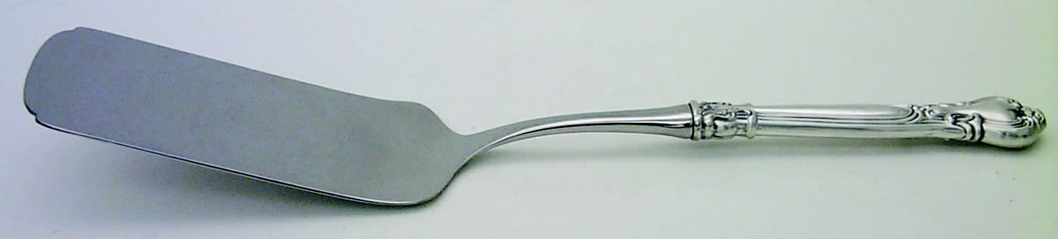 Chantilly (Sterling, 1895, Lion-Anchr-G, Monograms) Lasagna Server with Stainless Blade HC by Gorham Silver-1