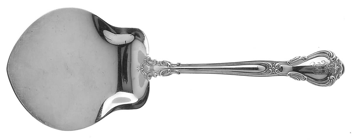 Chantilly (Sterling, 1895, Lion-Anchr-G, Monograms) Solid Waffle Server by Gorham Silver-1