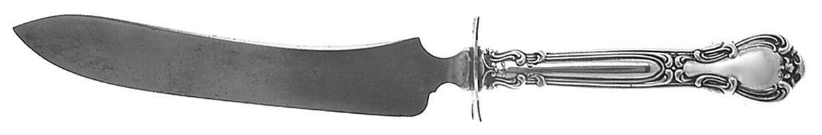 Chantilly (Sterling, 1895, Lion-Anchr-G, Monograms) Small Steak Carving Knife with Stainless Blade by Gorham Silver-1