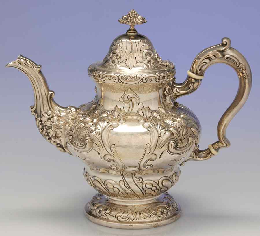 5511A-6A (Sterling, Hollowware) Coffee Pot by Gorham Silver-1