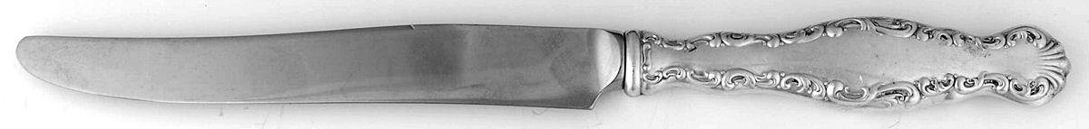 Louis XV (Sterling, 1891) New French Hollow Knife by Gorham Silver-1