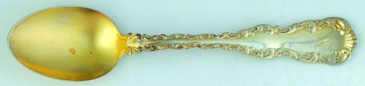 Louis XV (Sterling, 1891) Demitasse Spoon by Gorham Silver-1